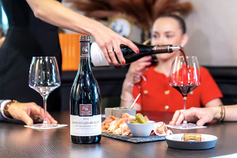 bar du restaurant Baud, Bonne 74